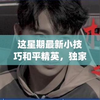 獨家揭秘，和平精英最新小技巧，成為戰(zhàn)場主宰秘籍！