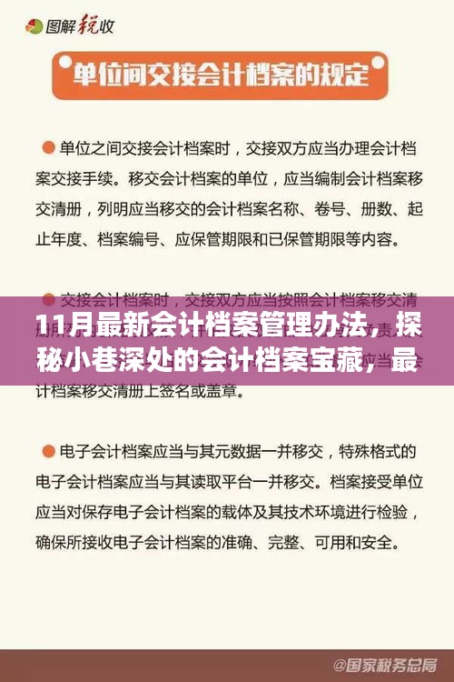 探秘最新會(huì)計(jì)檔案管理辦法，小巷深處的寶藏與獨(dú)特故事揭秘