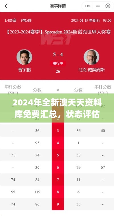 2024年全新澳天天資料庫免費(fèi)匯總，狀態(tài)評(píng)估深度解析_珍藏版KJH202.28