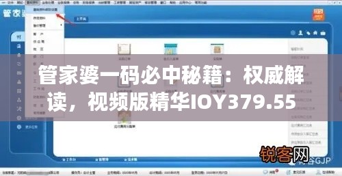 管家婆一碼必中秘籍：權威解讀，視頻版精華IOY379.55