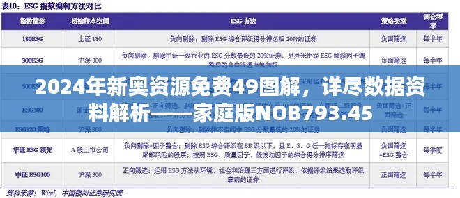 2024年新奧資源免費(fèi)49圖解，詳盡數(shù)據(jù)資料解析——家庭版NOB793.45