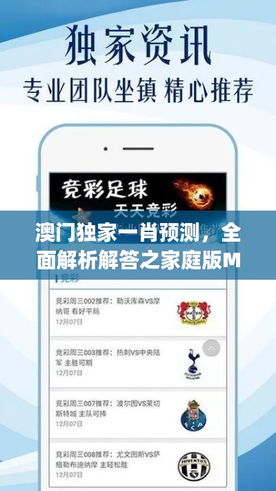 澳門獨家一肖預測，全面解析解答之家庭版MWJ598.45