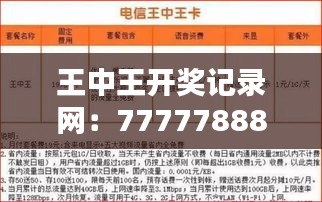 王中王開(kāi)獎(jiǎng)記錄網(wǎng)：7777788888最新十期開(kāi)獎(jiǎng)，視頻解析MWN675.76