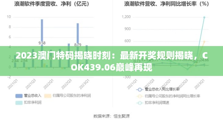 2023澳門特碼揭曉時(shí)刻：最新開獎(jiǎng)規(guī)則揭曉，COK439.06巔峰再現(xiàn)