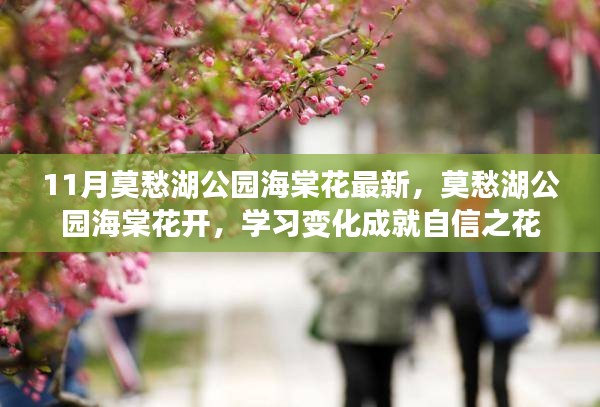 莫愁湖公園海棠花盛開，學習成就自信之花展最新風采