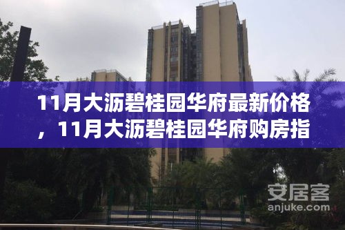 11月大瀝碧桂園華府最新價格及購房指南，全面解析最新價格信息與購房步驟