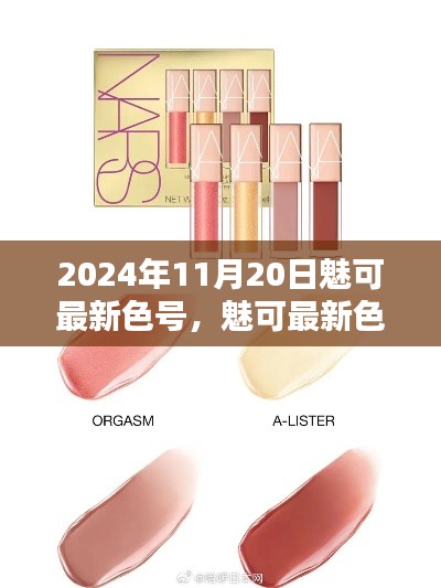 魅可最新色號選購指南，輕松打造專屬妝容，2024年11月20日精選推薦！
