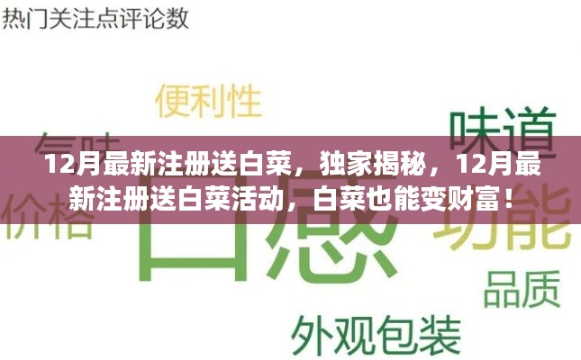 獨家揭秘，12月最新注冊送白菜活動，白菜也能變財富狂歡！