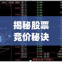 揭秘股票競(jìng)價(jià)秘訣，輕松掌握股市入門技巧