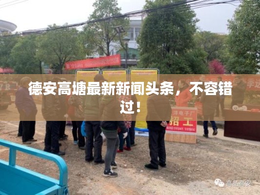 德安高塘最新新聞頭條，不容錯過！