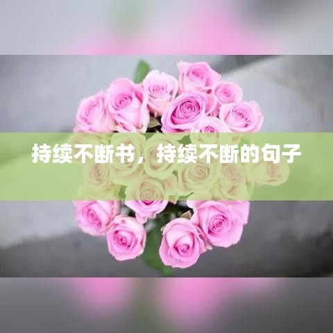 持續(xù)不斷書，持續(xù)不斷的句子 