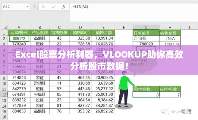 Excel股票分析利器，VLOOKUP助你高效分析股市數(shù)據(jù)！