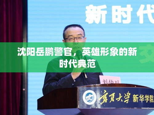 沈陽岳鵬警官，英雄形象的新時代典范