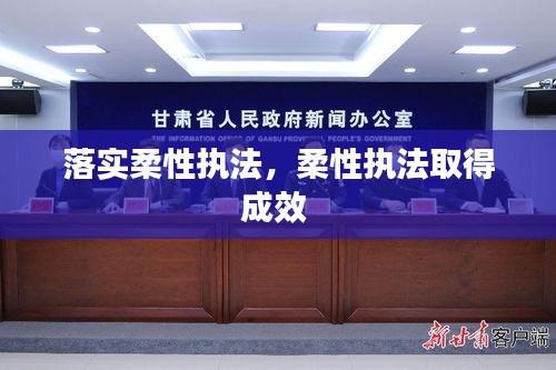 落實(shí)柔性執(zhí)法，柔性執(zhí)法取得成效 