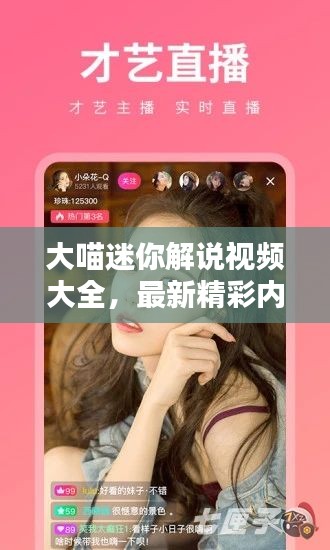 大喵迷你解說視頻大全，最新精彩內(nèi)容一網(wǎng)打盡