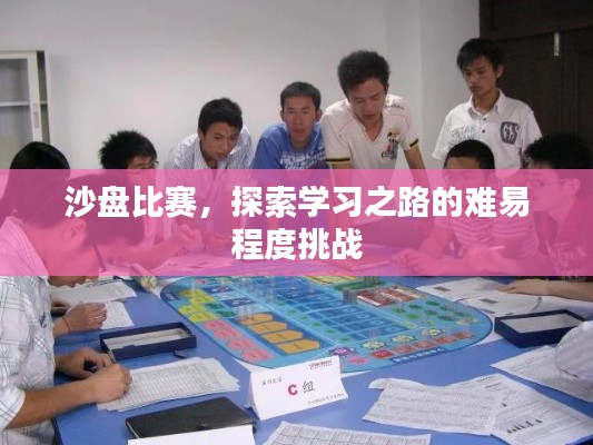 沙盤比賽，探索學習之路的難易程度挑戰(zhàn)