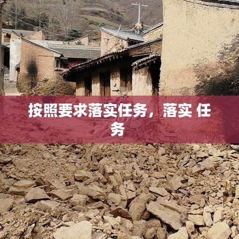 按照要求落實(shí)任務(wù)，落實(shí) 任務(wù) 