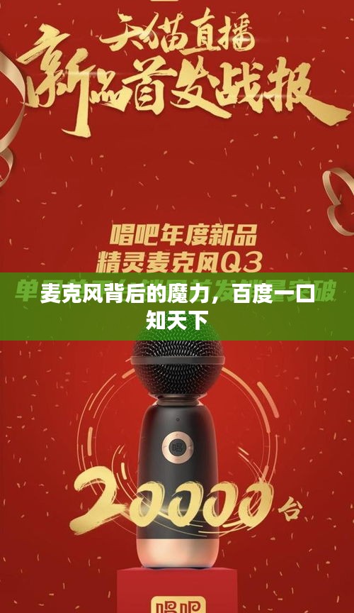 麥克風背后的魔力，百度一口知天下
