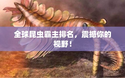 全球昆蟲霸主排名，震撼你的視野！